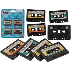 Accentra, Magnet, Kühlschrank-Magnet in Retro Kassetten-Design