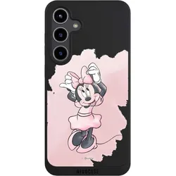 Nivocase Handyhülle für Samsung Galaxy S24+ Hülle NIVOpure Case Schwarz Disney Motiv ohne Hintergrund (Samsung Galaxy S24+), Smartphone Hülle, Schwarz