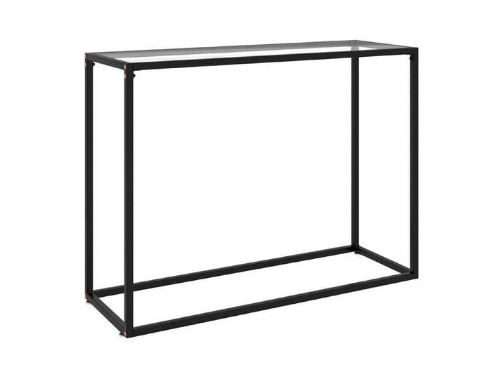 LuxusKollektion Konsolentisch Konsolentisch 100x35x75cm Transparent Hartglas (1-St)