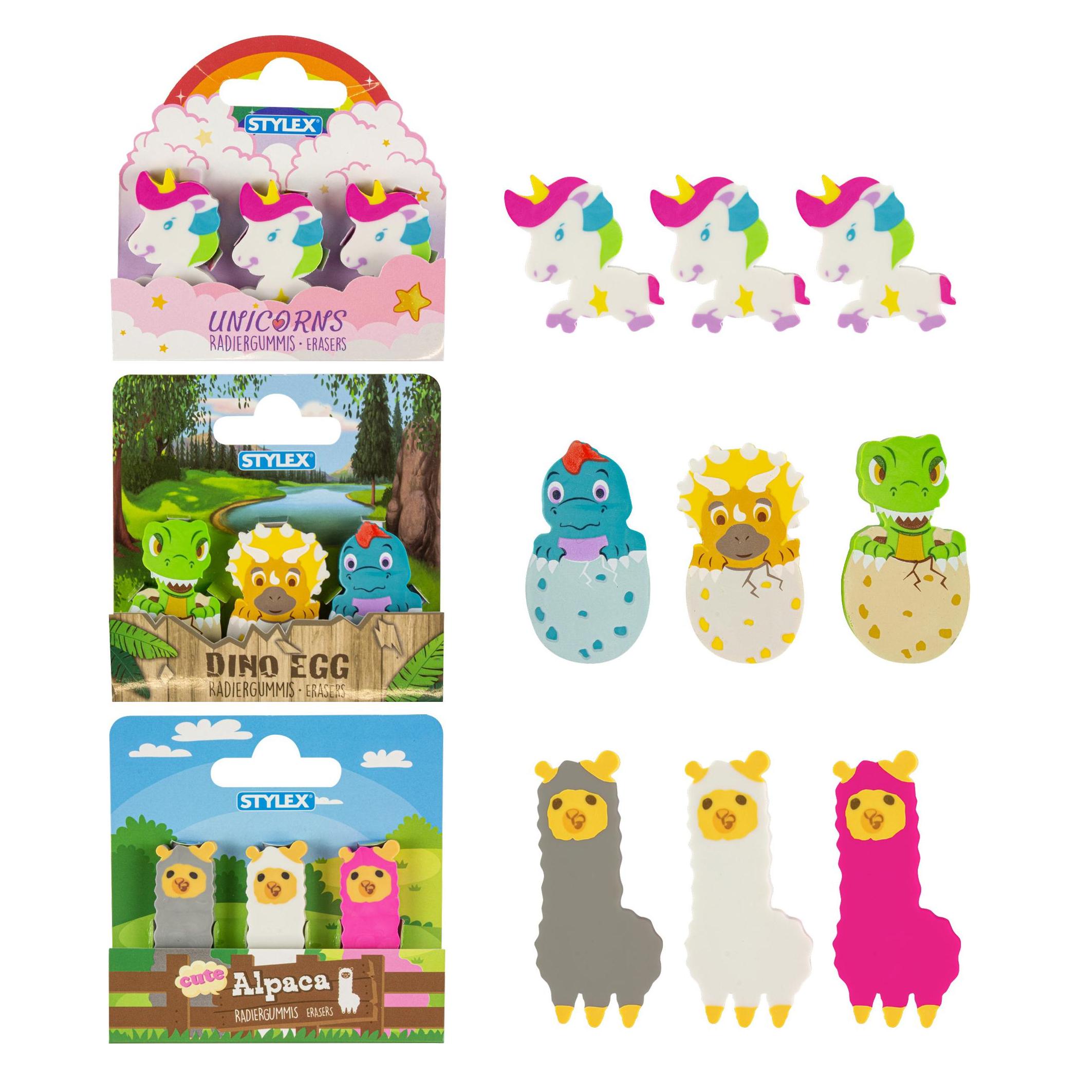 Stylex 34091 Radiergummi Set, 3 Stück (34091)