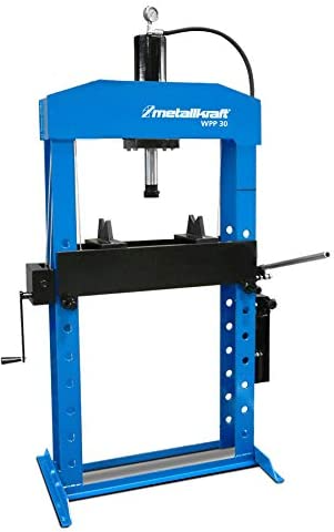 Metallkraft WPP 30 Pressa idraulica con pompa manuale e cilindro mobile