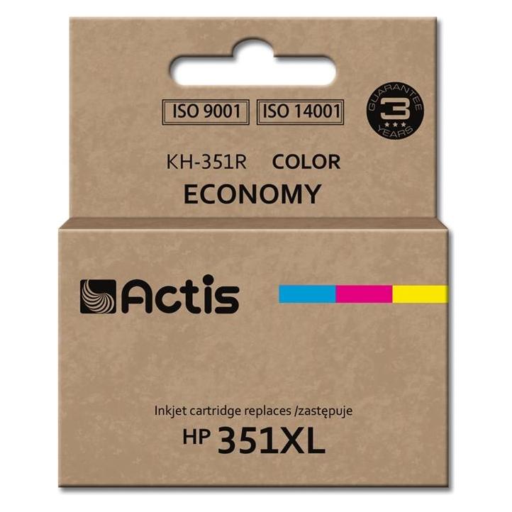 Factis KH-351R color for HP printer 351XL CB338EE replacement  - Tintenpatr (C, M, Y) (KH-351R)