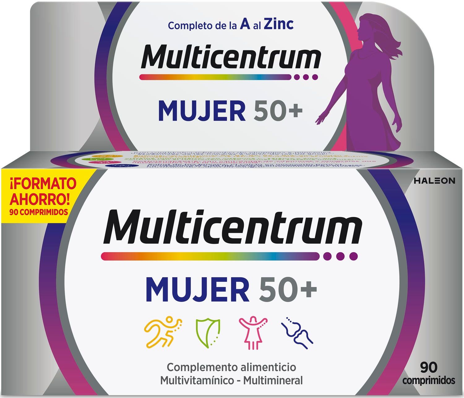 Multicentrum ® Mujer 50+ 90 comp