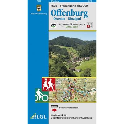 F503 Offenburg, Karte von Landesamt für Geoinformation und Landentwicklung B., Landesamt für Geoinformation und Landentwicklung Baden-Württemberg