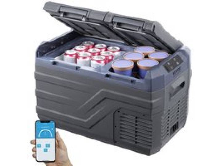 Réfrigérateur Portable à Compression 25 L Double Zone-VEVOR-Glacière à Double Zone-pour Camion Bateau Maison Camping