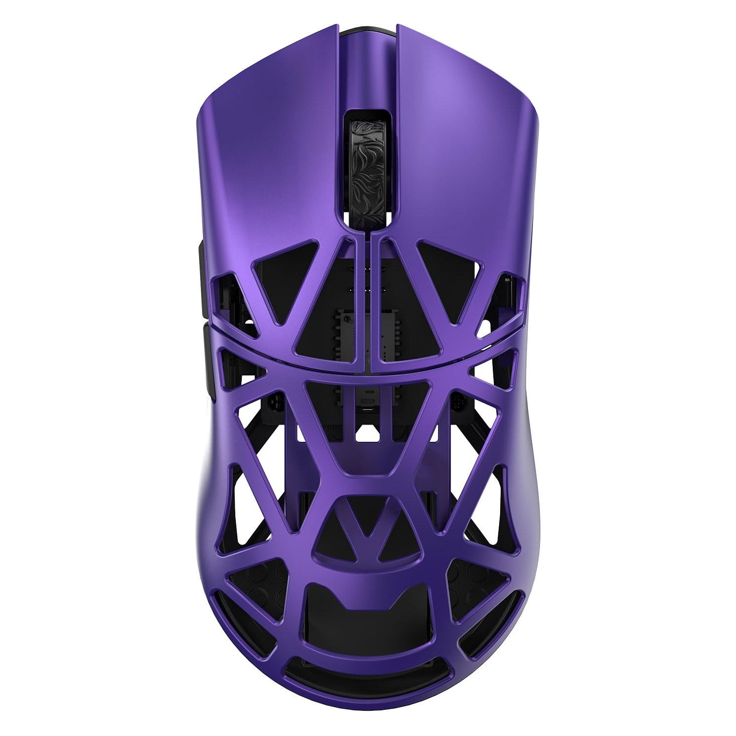 WLMouse Beast X Mini Pro Solid Sides - Purple (Omron Optical) Wireless 8K Magnesium Mouse (Kabellos) (MINI-SHIXIN-PURPLE-O)