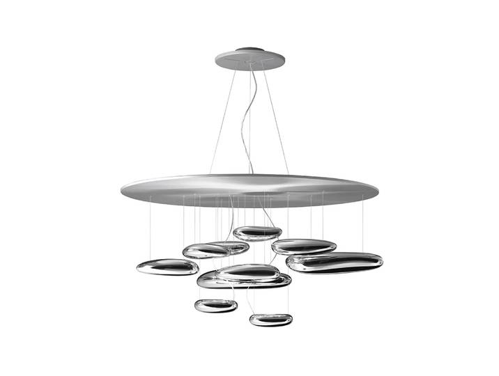 Artemide Pendule Mercury chrome