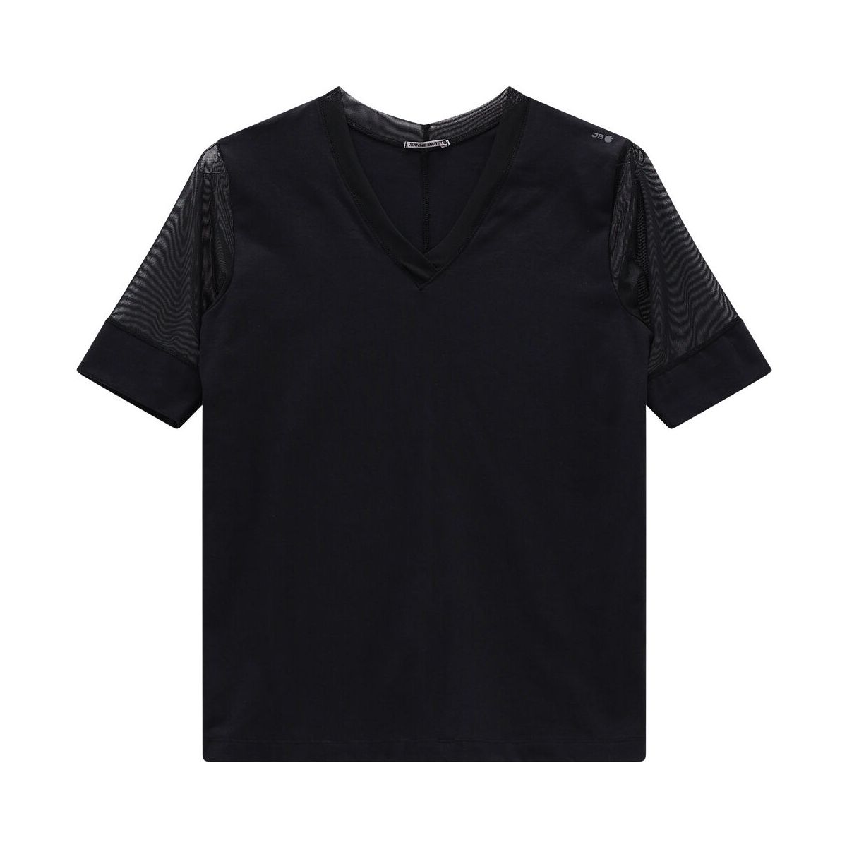 Jeanne Baret Polynesia V-neck T-shirt lavagna (U441) 32 55F5446-U441-32