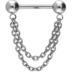 Titan Barbell mit Push Fit 2 KETTEN