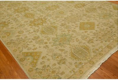 KALATY Transitional Flatweave Wool Area Rug