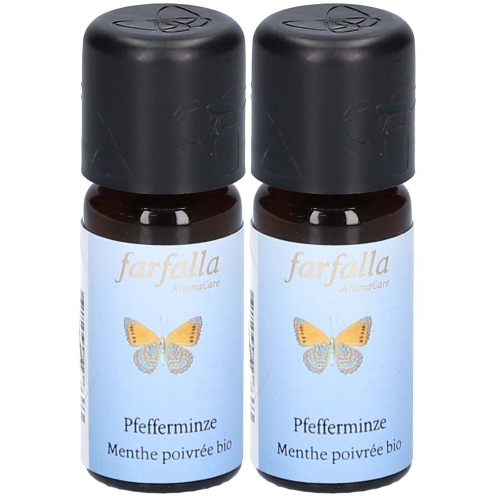 Farfalla Pfefferminze Äth/Öl Bio Grand Cru 10 ml x2 2x10 Ätherisches Öl
