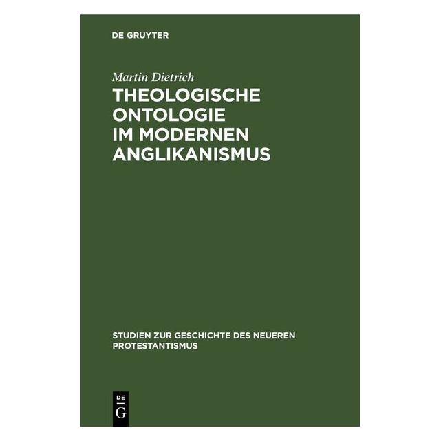 De Gruyter Dietrich:Theologische Ontologie im mode (Deutsch, Martin Dietrich) (67782531)