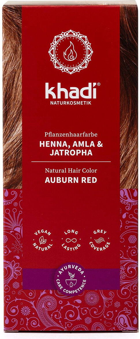 100g khadi Pflanzenhaarfarbe Amla & Jatropha