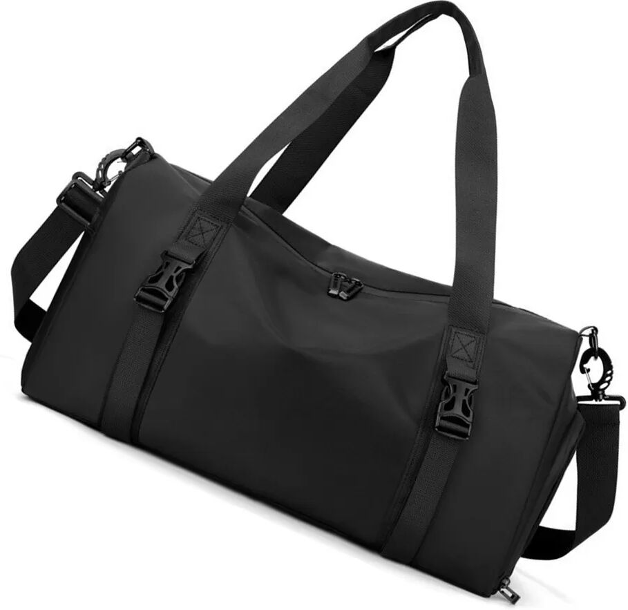 INF Sac de Voyage Grande Capacité Amélioré - Séparation Sec/Humide, Multi-Poches Le noir