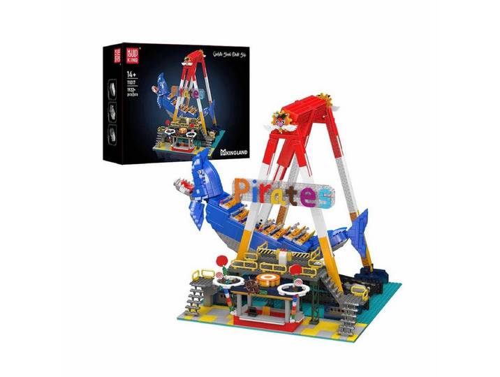 Mould King Mould King 11017 Shark Ship Ride Spielbausteine