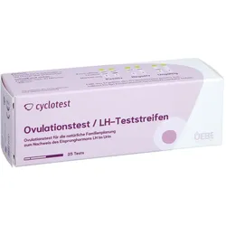 Cyclotest Ovulationstest LH-Teststreifen
