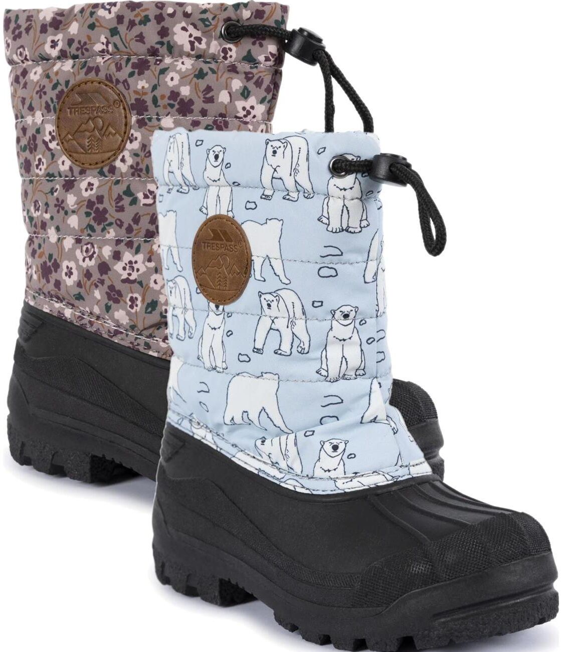 Trespass Remy - Kids Snowboot  Ditsy Floral 34