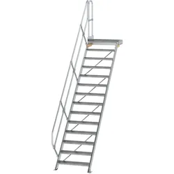 Munk Treppe mit Plattform 45° Stufenbreite 800 mm - 600454