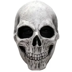 Ghoulish Skull weiss