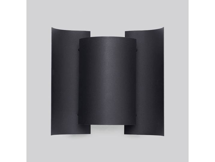 Design wandlamp Butterfly, dimbaar, zwart, Woon-/ Eetkamer, metaal, Design, Wandlamp design