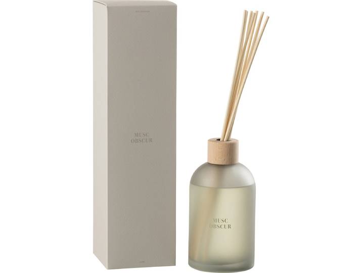 J-Line geurstokjes Accords Essentiels - Musc Obscur - blauw - 550 ml