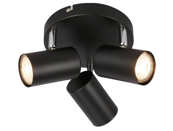 BRILONER LEUCHTEN LED Wandstrahler SUPO 2365035 , matt, schwarz, Leuchten, LED Wandstrahler