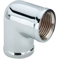 Viega Winkel 112141 Rp 3/4, 90°, Messing verchromt