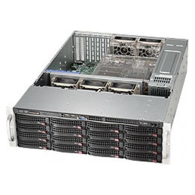Supermicro SC836 BA-R920B - Rack-Montage - 3U (CSE-836BA-R920B)