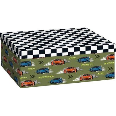 Geschenkbox A4+ Schorsch grün d.