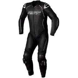 RST S-1, Lederkombi 1tlg. - Schwarz/Weiß - XXL