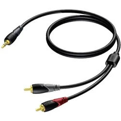 Procab Cla711 (3 m, AUX Kabel, Cinch Kabel), Audiokabel