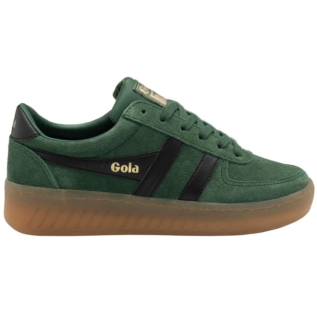 Gola Grandslam Suede Sneaker Women evergreen/black/gum (NB) 39 CLA589-NB-39-evergreenblackgum