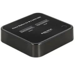 DeLOCK M.2 Dockingstation für 2 x M.2 SATA SSD mit Klon Funktion