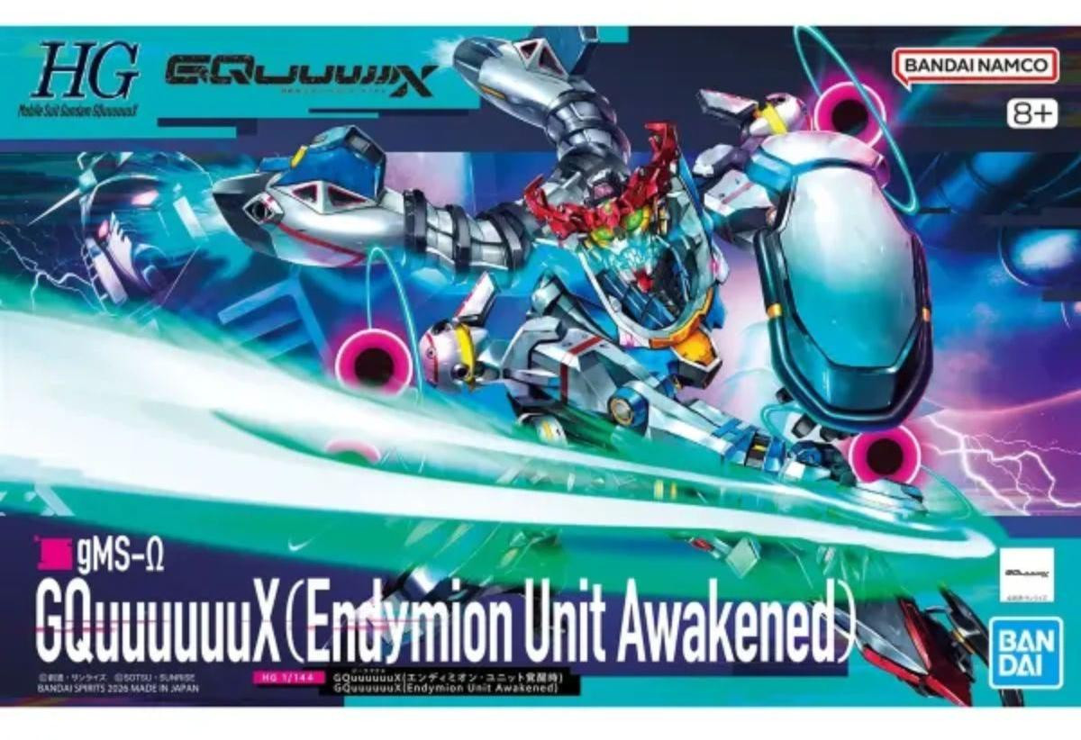 Bandai HG Gquuuuuux Endymion Unit geactiveerde versie 1/144 schaal