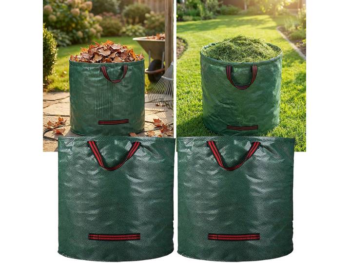 2er-Set Garten Abfallsack, 272 Liter