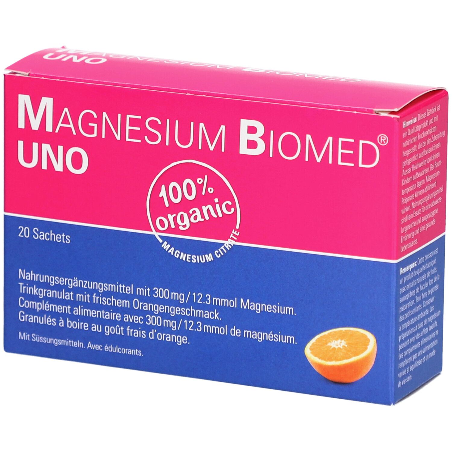 Magnesium Biomed Uno Gran Btl 20 Stk St Beutel