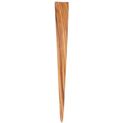 Holzhaarstab - s-Form Kirschholz natur 14cm