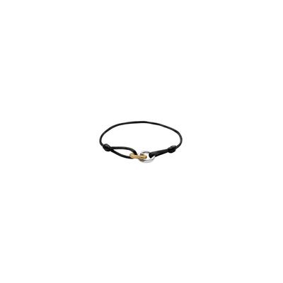 Armband FAINZ "Fainz Pairity Bracelet", schwarz (steel, gold, schwarz), Armbänder, Damen, onesize, Stahl, Armband