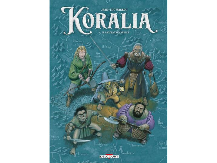 Koralia Tome 01 - Le Lac des eaux vertes (BD)