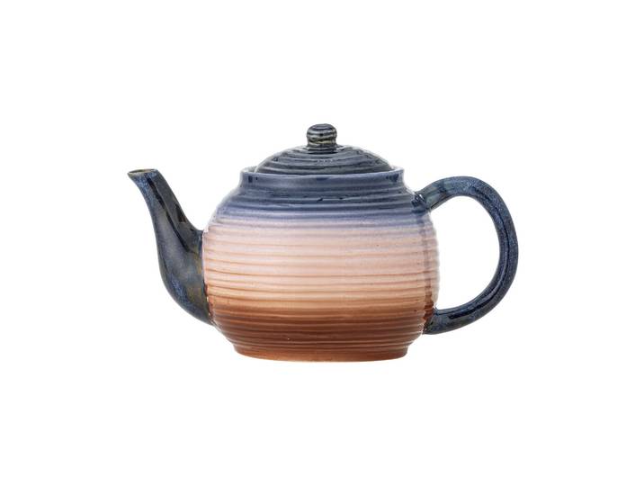 Théière avec infuseur en grès multicolore Tatum