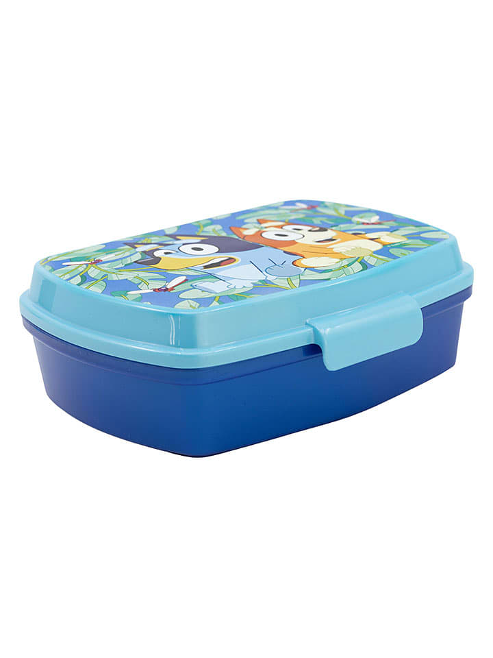 Stor Lunchbox "Bluey" in Hellblau/ Blau - onesize