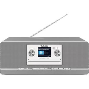 TechniSat Radio Digitradio 372 CD BT weiß DAB+, CD, Bluetooth, USB, Stereo