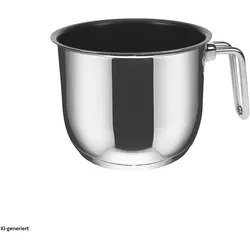 Berndes Milchtopf Special Edition 14 cm, Pfanne + Kochtopf, Silber, Schwarz
