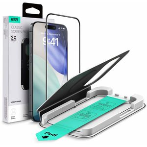 ESR Displayschutzfolie Tempered-Glass, 9H, für Apple iPhone 17 Pro Max, aus Hartglas