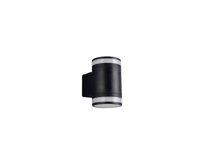 Aussenwandleuchte Cusco, Schwarz, Kunststoff, 9.5x14 cm, Lampen & Leuchten, Außenbeleuchtung, Außenleuchten