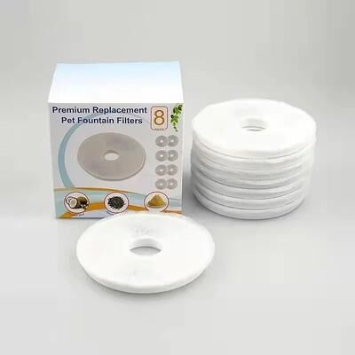 Uplift Picks Activated Carbon Cat Fountain Filters For Catit Pet Water Fountain Fresh Drinking Refill Pack 8 Pcs