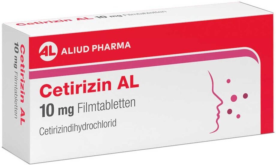 Cetirizin AL 10 mg Filmtabletten bei Heuschnupfen