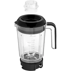 WMF Kult X, Standmixer, Transparent, Schwarz, Silber