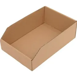 Regalkasten L300 x B200 x H100 mm braun 1-wellige Pappe - 5212143