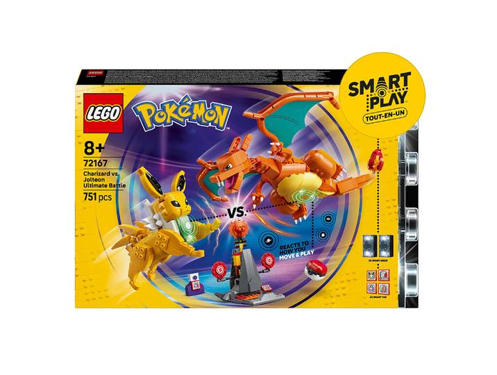 LEGO® Pokémon - SMART Play : Le Combat Ultime entre Dracaufeu et Voltali - 72167